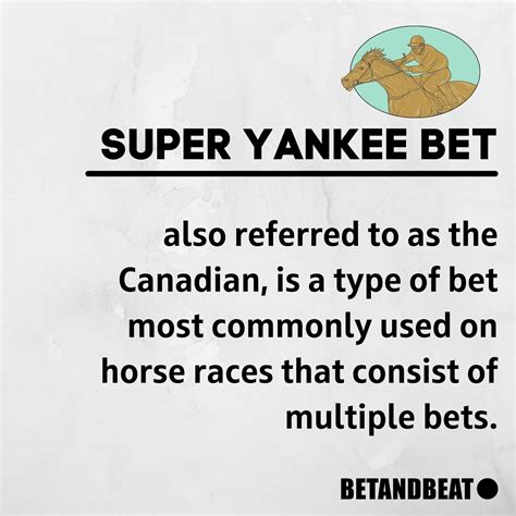 Super Yankee Bet – Guide, Examples, Wagers, Tips & FAQ .